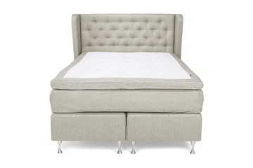 Cloud Komplett Sängpaket 140x200 - Med Sidor Beige/Vit - Möbler - Säng - Komplett sängpaket