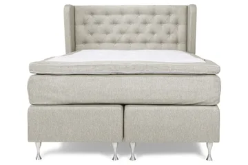 Cloud Komplett Sängpaket 140x200 - Med Sidor Beige/Vit - Möbler - Säng - Komplett sängpaket