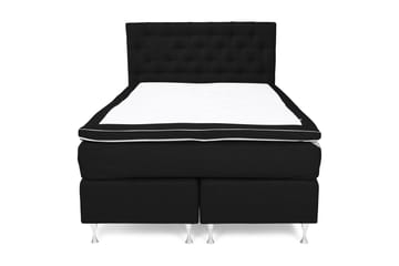 Cloud Komplett Sängpaket 140x200 - Svart/Vit - Möbler - Säng - Komplett sängpaket
