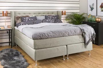 Cloud Komplett Sängpaket 160x200 - Beige - Möbler - Säng - Komplett sängpaket