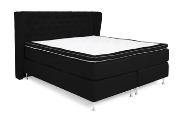 Cloud Komplett Sängpaket 160x200 - Svart - Möbler - Säng - Komplett sängpaket