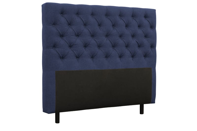 Coral Komplett Sängpaket – Kontinentalsäng 180x200 cm i Tyg med Sänggavel + Bäddmadrass - Blå - Möbler - Säng - Komplett sängpaket