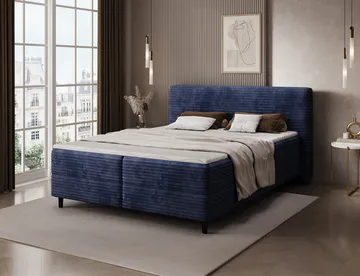 Cortiko Sängpaket Kontinentalsäng med förvaring 140x200 cm - svart - Möbler - Säng - Kontinentalsäng
