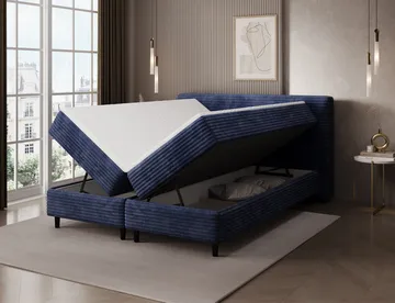 Cortiko Sängpaket Kontinentalsäng med förvaring 140x200 cm - svart - Möbler - Säng - Kontinentalsäng