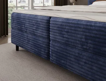 Cortiko Sängpaket Kontinentalsäng med förvaring 140x200 cm - svart - Möbler - Säng - Kontinentalsäng