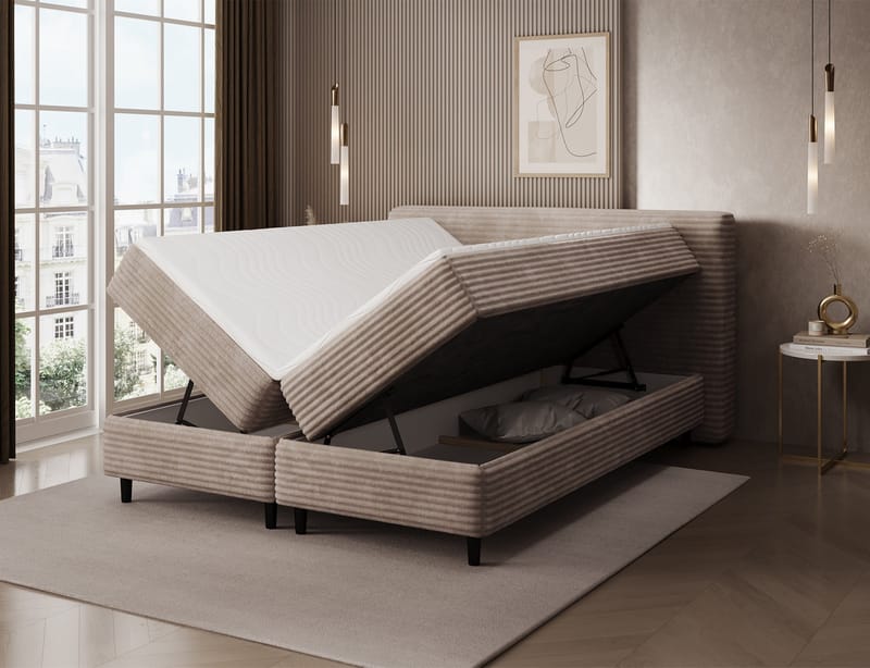 Cortiko Sängpaket Kontinentalsäng med förvaring 160x200 cm - Modullo 20 - Möbler - Säng - Kontinentalsäng