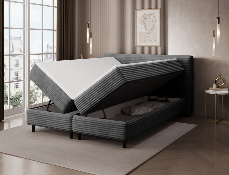 Cortiko Sängpaket Kontinentalsäng med förvaring 180x200 cm - Modullo 04 - Möbler - Säng - Kontinentalsäng