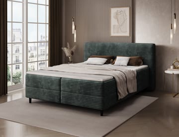 Cortiko Sängpaket Kontinentalsäng med förvaring 180x200 cm - svart - Möbler - Säng - Kontinentalsäng