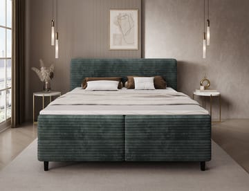 Cortiko Sängpaket Kontinentalsäng med förvaring 180x200 cm - svart - Möbler - Säng - Kontinentalsäng