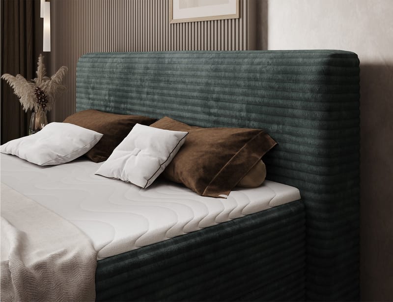 Cortiko Sängpaket Kontinentalsäng med förvaring 180x200 cm - svart - Möbler - Säng - Kontinentalsäng