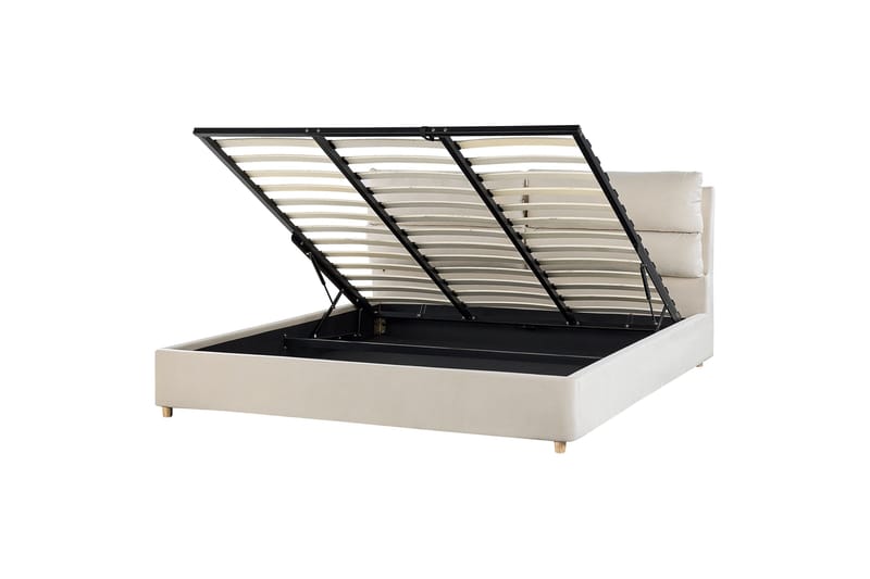 Daxxon Sängram 180x200 cm - Beige - Möbler - Säng - Sängram & sängstomme