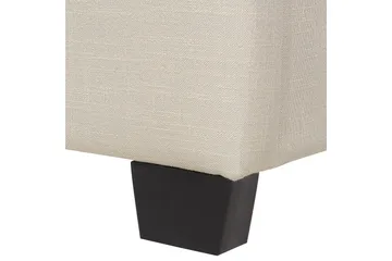 Deagan Sängram 140x200 cm - Beige/Mörkt trä - Möbler - Säng - Sängram & sängstomme