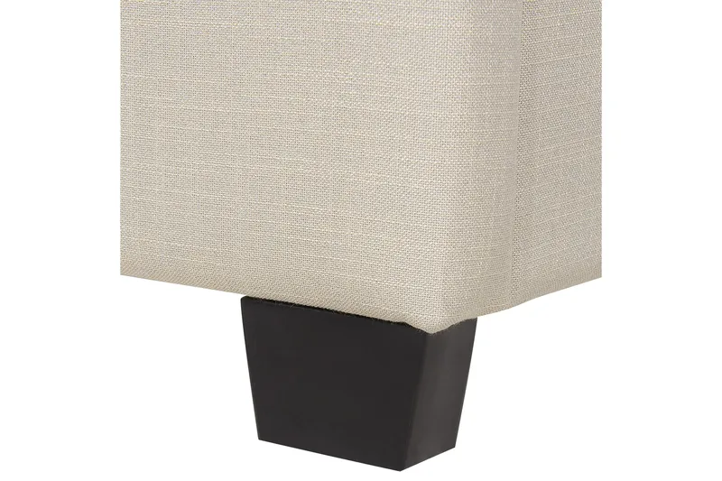 Deagan Sängram 140x200 cm - Beige/Mörkt trä - Möbler - Säng - Sängram & sängstomme