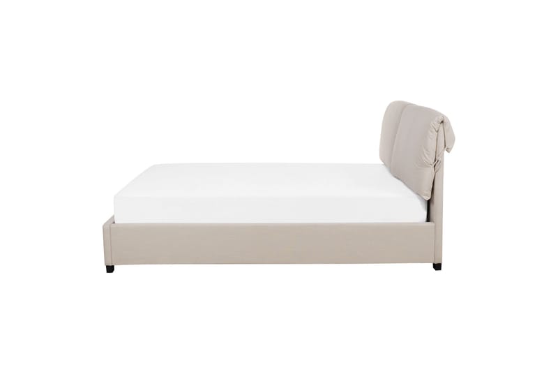 Deagan Vattensäng 160x200 cm - Beige/Mörkt trä - Möbler - Säng - Vattensängar