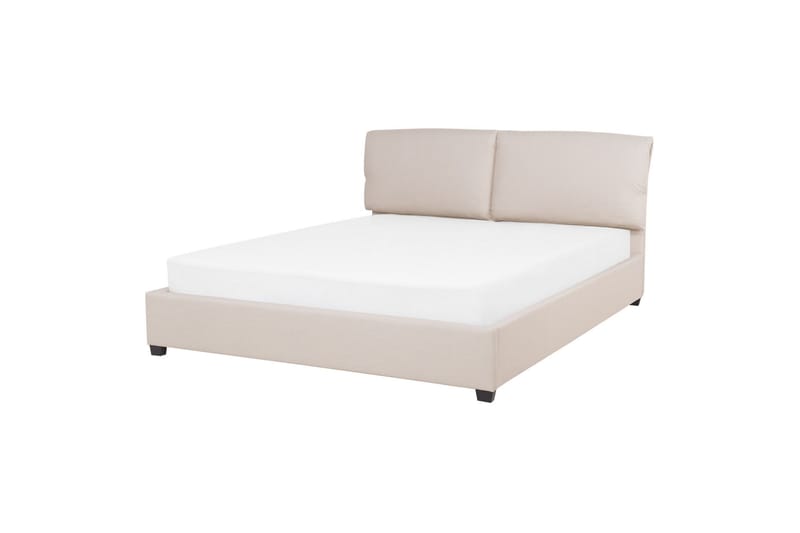 Deagan Vattensäng 160x200 cm - Beige/Mörkt trä - Möbler - Säng - Vattensängar