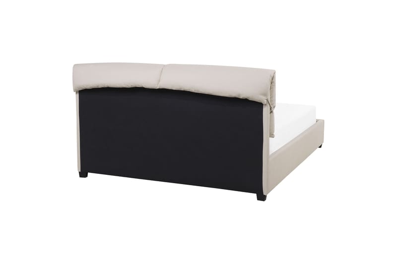 Deagan Vattensäng 160x200 cm - Beige/Mörkt trä - Möbler - Säng - Vattensängar