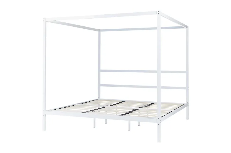 Denaya Himmelsäng 180x200 cm - Vit - Möbler - Säng - Himmelsäng
