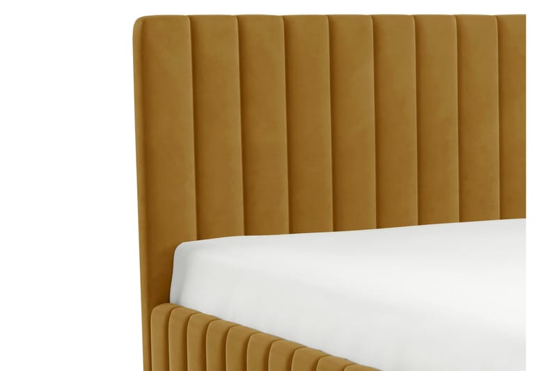 Desio Förvaringssäng 140x200 cm - Beige - Möbler - Säng - Sängram & sängstomme