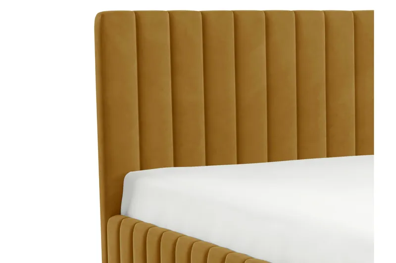 Desio Förvaringssäng 180x200 cm - Beige - Möbler - Säng - Sängram & sängstomme