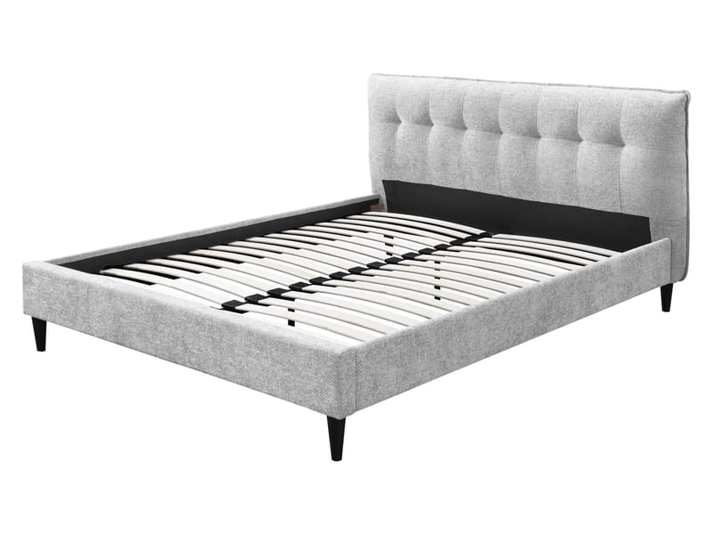 Deyros Sängram 160x200 cm - grå - Möbler - Säng - Sängram & sängstomme