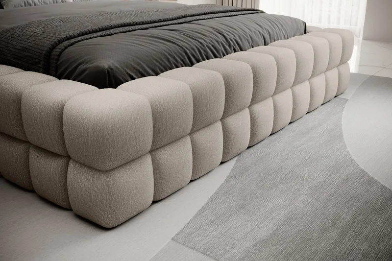 Dizzle Sängram 140x200 cm - Beige - Möbler - Säng - Sängram & sängstomme