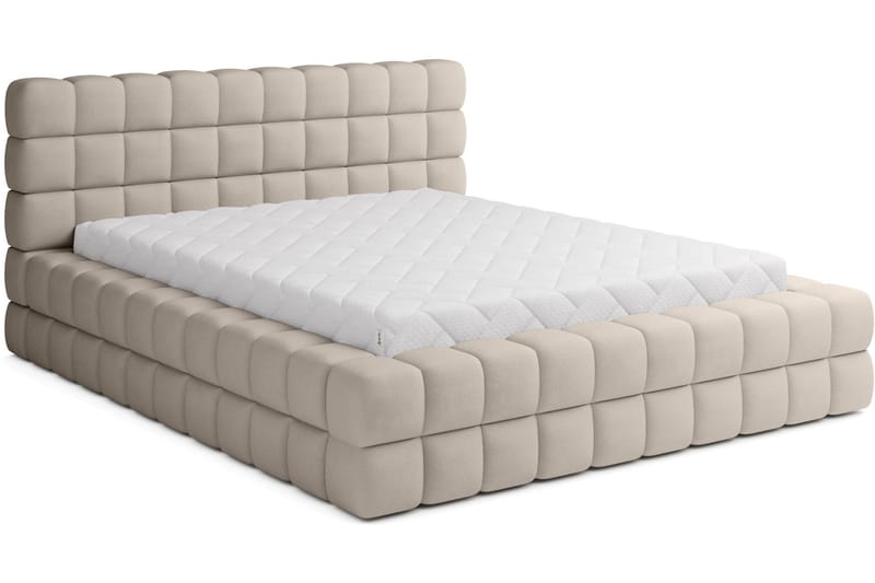 Dizzle Sängram 140x200 cm - Beige - Möbler - Säng - Sängram & sängstomme