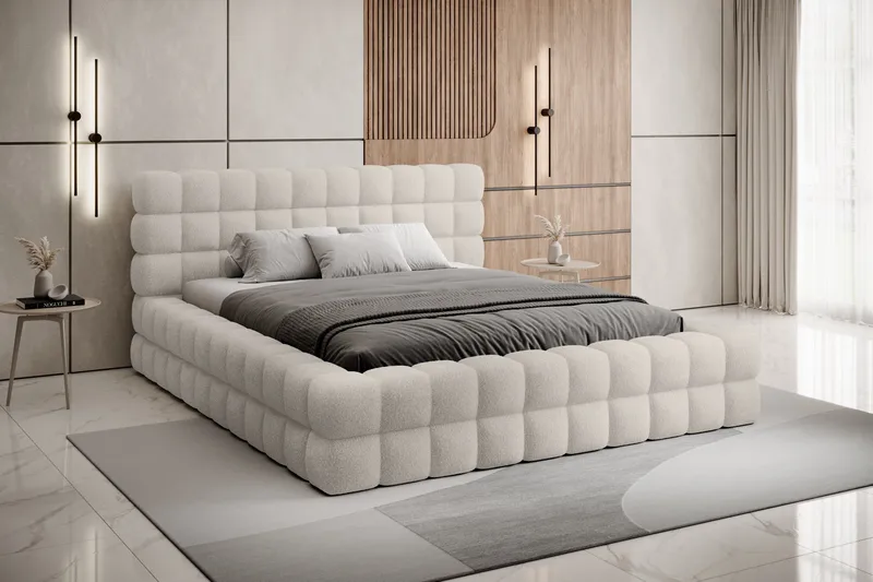 Dizzle Sängram 140x200 cm - Beige - Möbler - Säng - Sängram & sängstomme