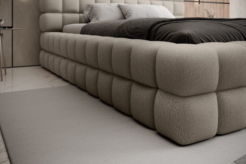 Dizzle Sängram 140x200 cm - Beige - Möbler - Säng - Sängram & sängstomme