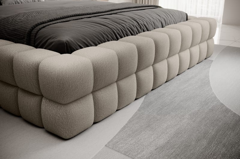 Dizzle Sängram 140x200 cm - Beige - Möbler - Säng - Sängram & sängstomme