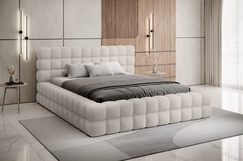 Dizzle Sängram 160x200 cm - Beige - Möbler - Säng - Sängram & sängstomme