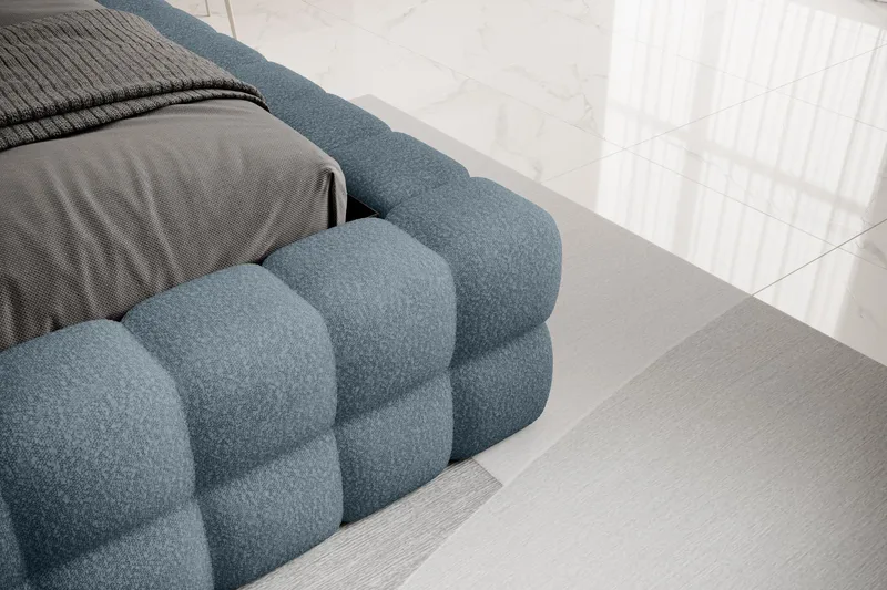 Dizzle Sängram 160x200 cm - Blå - Möbler - Säng - Sängram & sängstomme