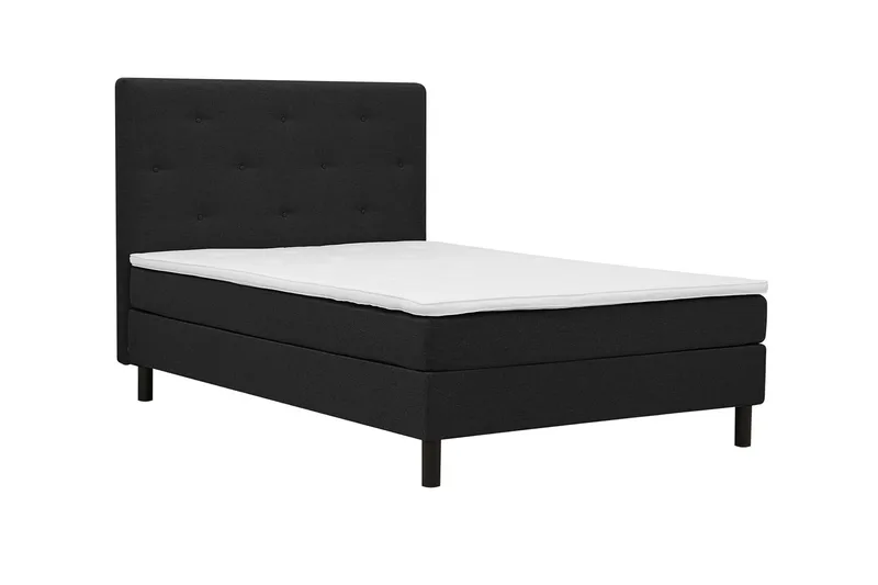 Dream Komplett Sängpaket 120 cm Sänggavel 2 - Svart - Möbler - Säng - Kontinentalsäng