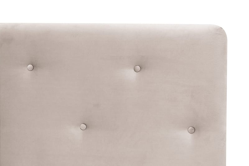 Dream Komplett Sängpaket 120x200 cm Assymetriska knappar - Beige - Möbler - Säng - Kontinentalsäng