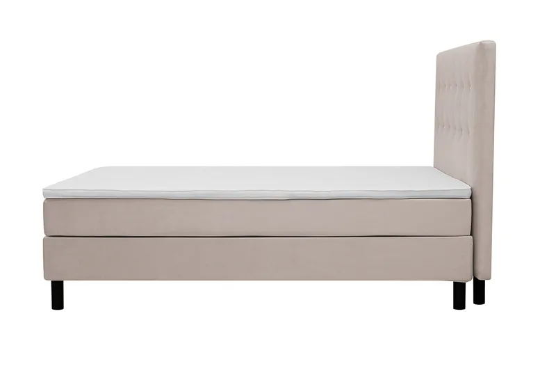 Dream Komplett Sängpaket 120x200 cm Knappar - Beige - Möbler - Säng - Kontinentalsäng