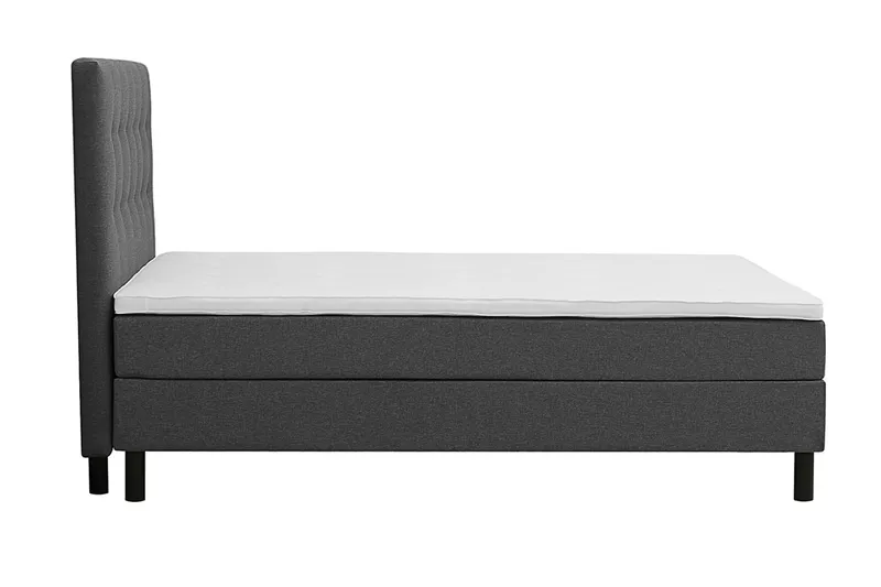 Dream Komplett Sängpaket 120x200 cm - Mörkgrå - Möbler - Säng - Kontinentalsäng