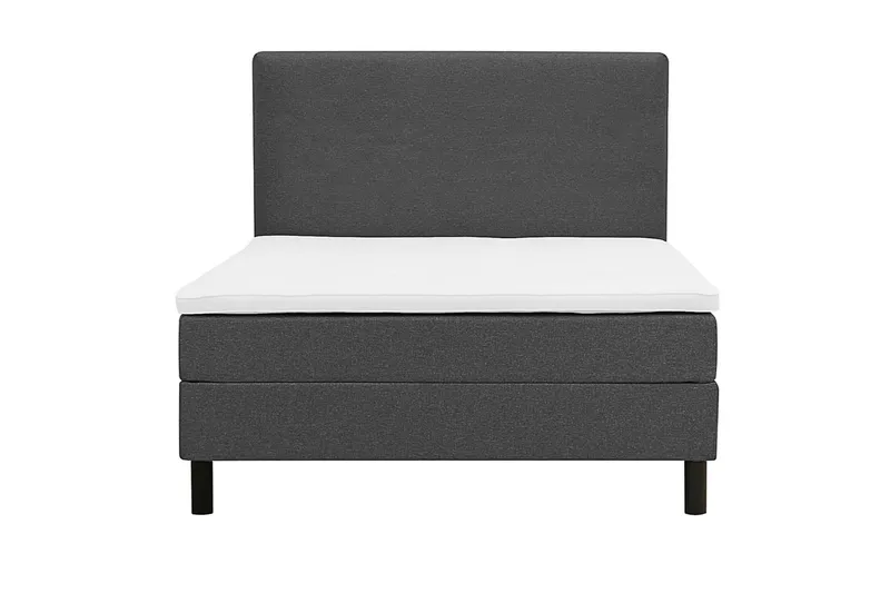 Dream Komplett Sängpaket 120x200 cm Slät Sänggavel - Mörkgrå - Möbler - Säng - Kontinentalsäng
