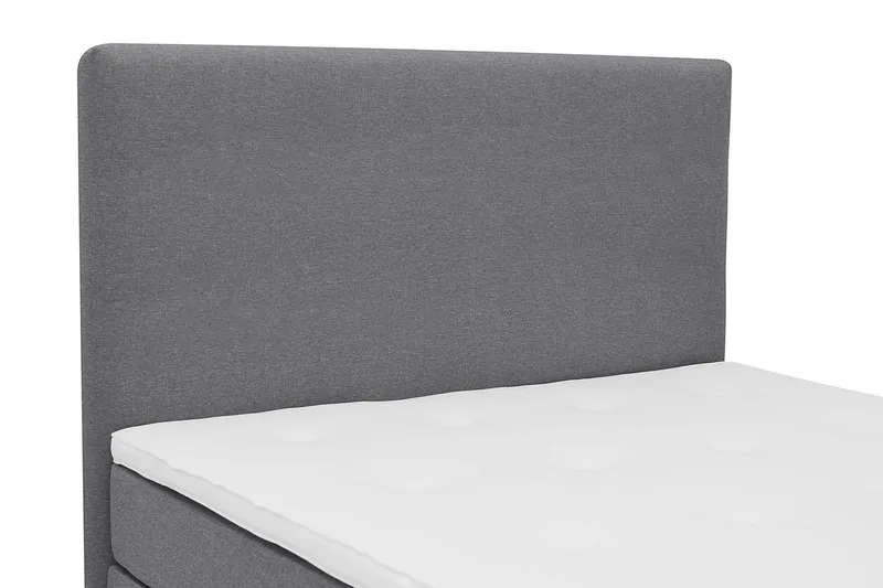 Dream Komplett Sängpaket 120x200 cm Slät Sänggavel Sawana 21 - Grå - Möbler - Säng - Kontinentalsäng