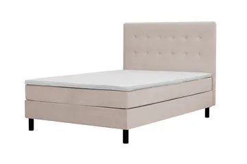 Dream Komplett Sängpaket 140x200 cm Knappar - Beige - Möbler - Säng - Komplett sängpaket