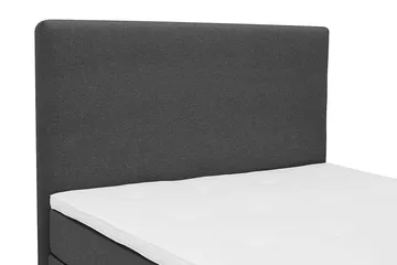 Dream Komplett Sängpaket 140x200 cm Slät Sänggavel - Mörkgrå - Möbler - Säng - Komplett sängpaket