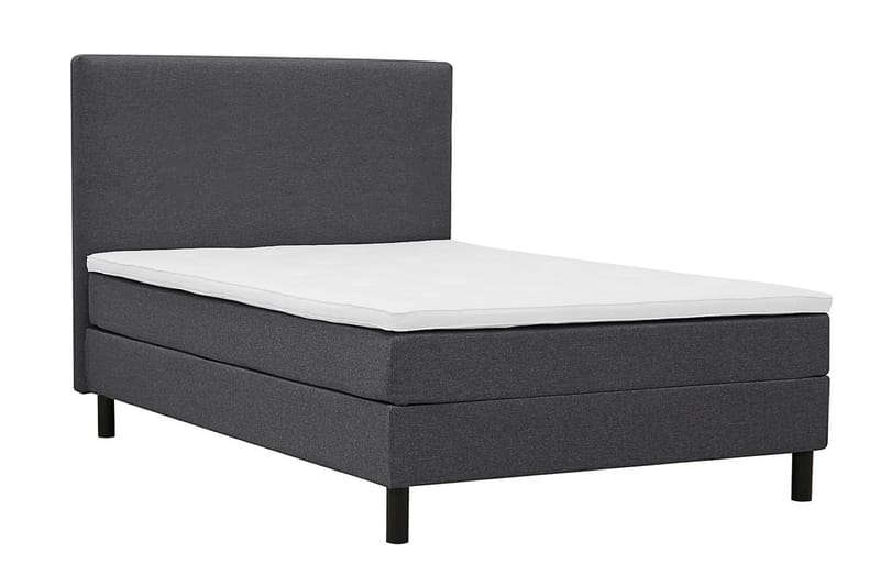 Dream Komplett Sängpaket 140x200 cm Slät Sänggavel - Mörkgrå - Möbler - Säng - Kontinentalsäng