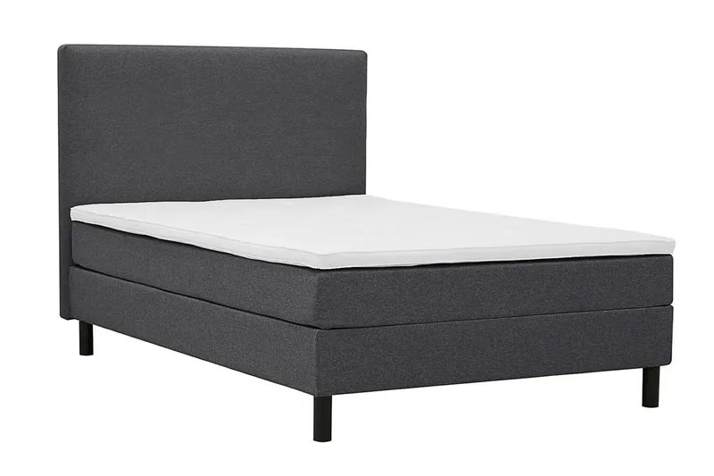 Dream Komplett Sängpaket 140x200 cm Slät Sänggavel - Mörkgrå - Möbler - Säng - Kontinentalsäng
