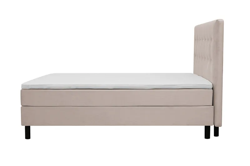 Dream Komplett Sängpaket 150x200 cm Knappar - Beige - Möbler - Säng - Kontinentalsäng
