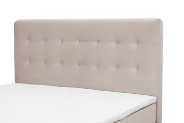 Dream Komplett Sängpaket 150x200 cm Knappar - Beige - Möbler - Säng - Enkelsäng