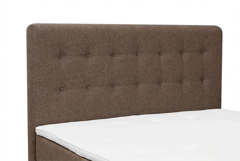 Dream Komplett Sängpaket 150x200 cm Knappar - Brun - Möbler - Säng - Kontinentalsäng