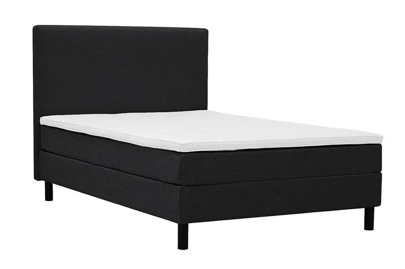 Dream Komplett Sängpaket 150x200 cm Slät Sänggavel - Svart - Möbler - Säng - Kontinentalsäng