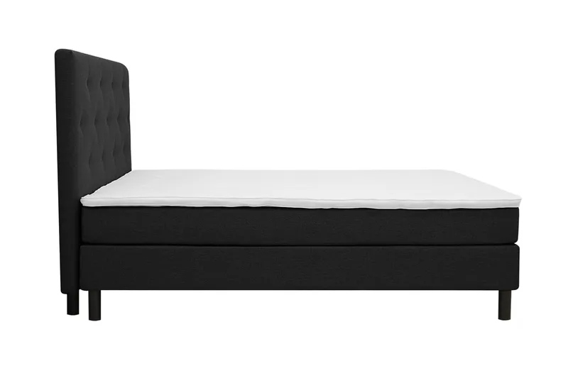 Dream Komplett Sängpaket 160 cm Sänggavel 2 Sawana 14 - Svart - Möbler - Säng - Kontinentalsäng