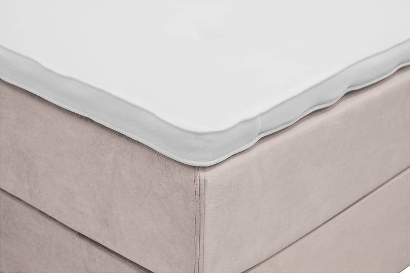 Dream Komplett Sängpaket 160x200 cm Knappar - Beige - Möbler - Säng - Kontinentalsäng