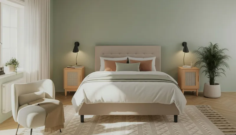 Dream Komplett Sängpaket 160x200 cm Knappar - Beige - Möbler - Säng - Kontinentalsäng