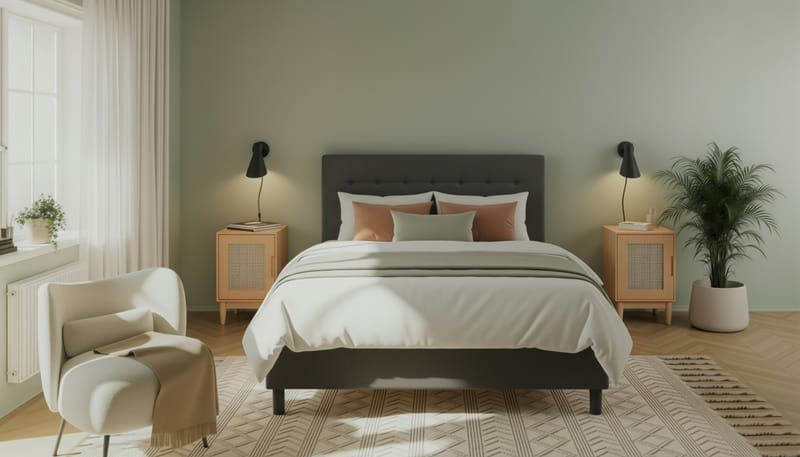 Dream Komplett Sängpaket 160x200 cm - Mörkgrå - Möbler - Säng - Kontinentalsäng