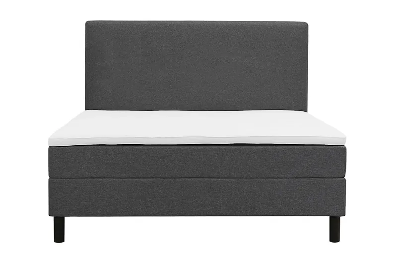 Dream Komplett Sängpaket 160x200 cm Slät Sänggavel - Mörkgrå - Möbler - Säng - Kontinentalsäng